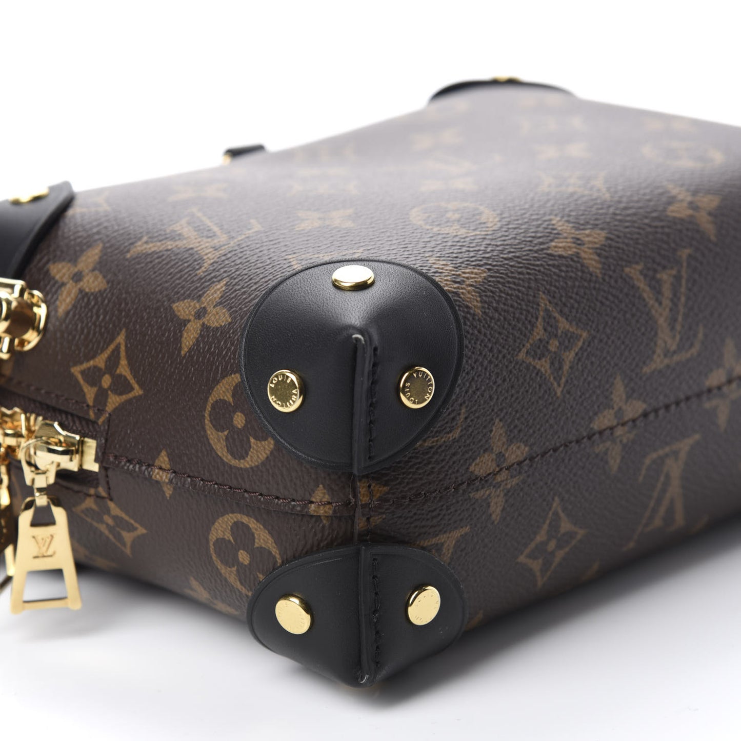 Monogram Petite Malle Souple Black