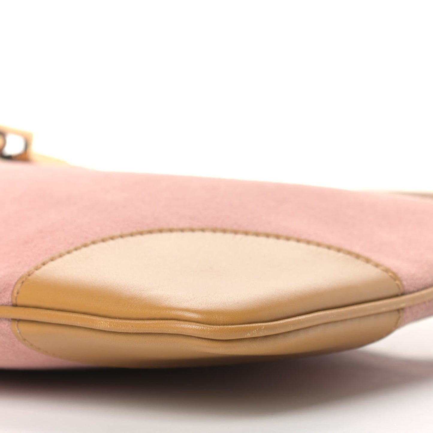 Suede Calfskin Bamboo Handle Jackie O Hobo Pink