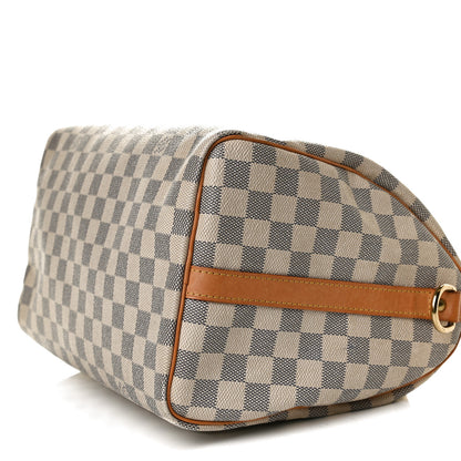 Louis Vuitton Damier Azur Speedy Bandouliere 30 10 of 13