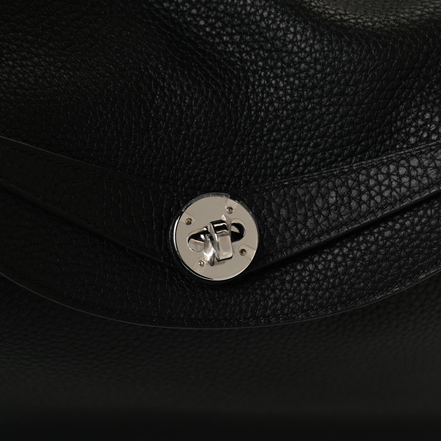 Hermes Taurillon Clemence Lindy 30 Black 12 of 12