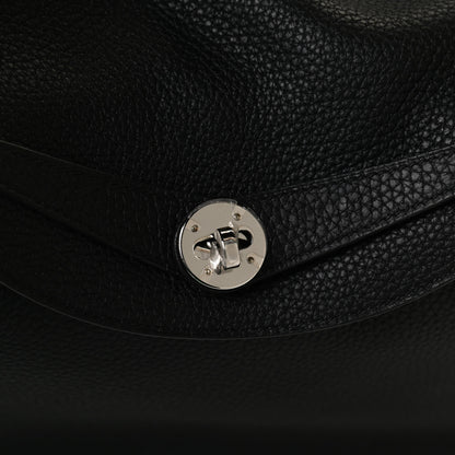 Hermes Taurillon Clemence Lindy 30 Black 12 of 12