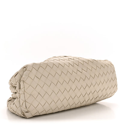 Bottega Veneta Nappa Maxi Intrecciato The Pouch Oversized Clutch Plaster 4 of 12