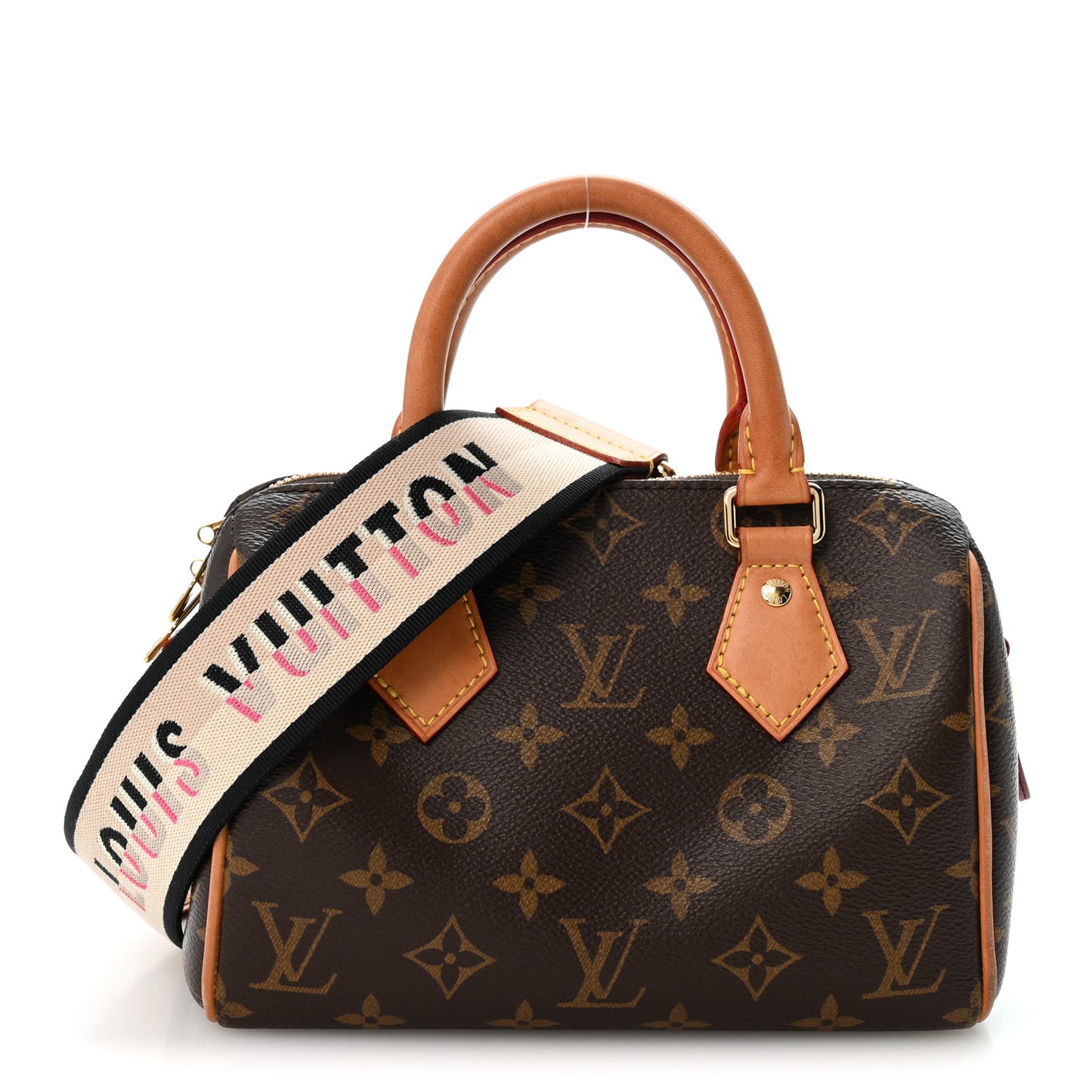 Monogram Speedy Bandouliere 20 Black