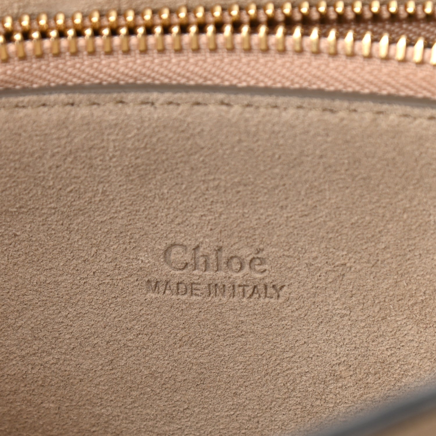 Chloe Suede Patchwork Medium Faye Shoulder Bag Motty Grey 6 of 11