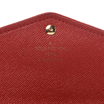 Louis Vuitton Monogram Sarah Retiro Wallet Cherry 6 of 10
