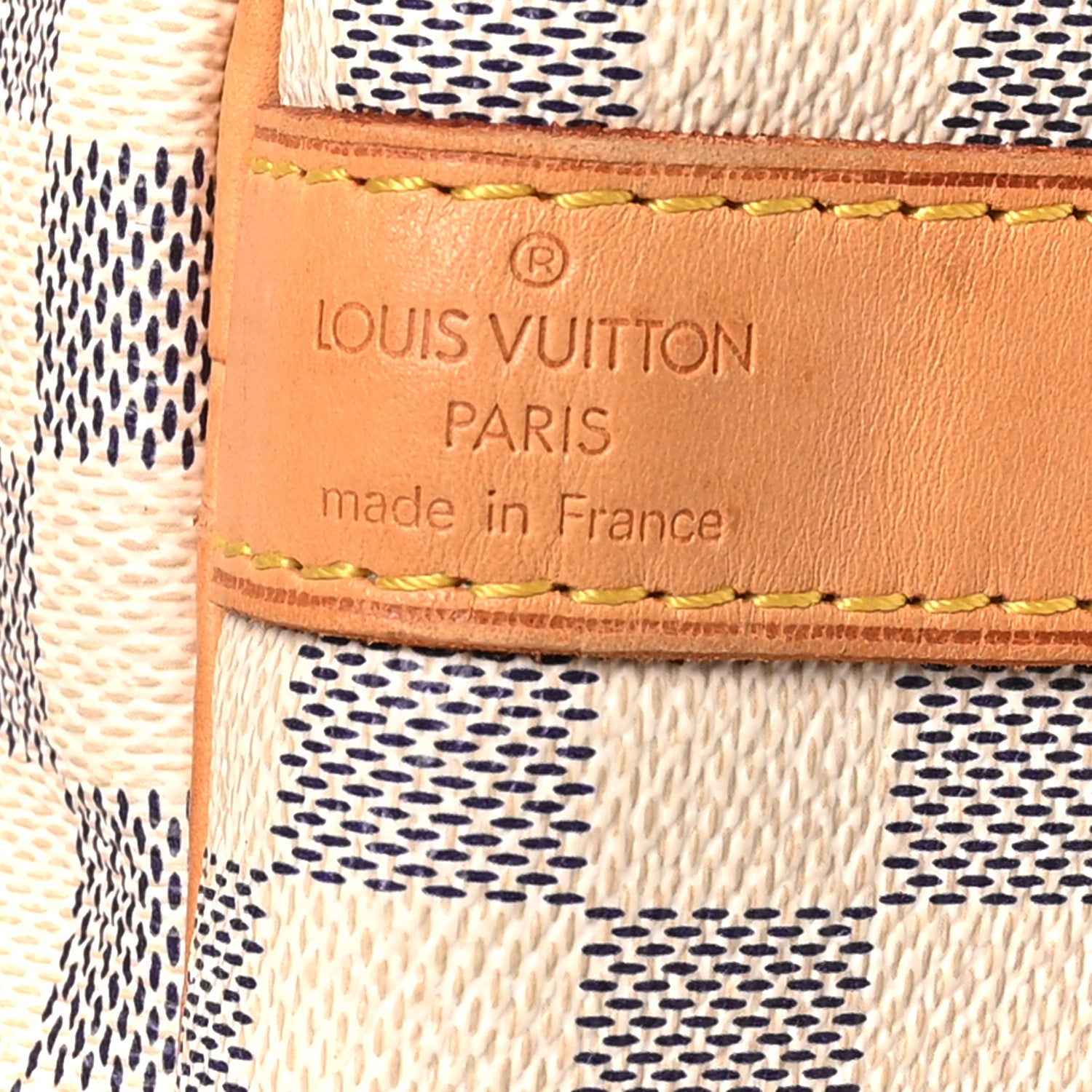 Louis Vuitton Damier Azur Keepall Bandouliere 55 6 of 9