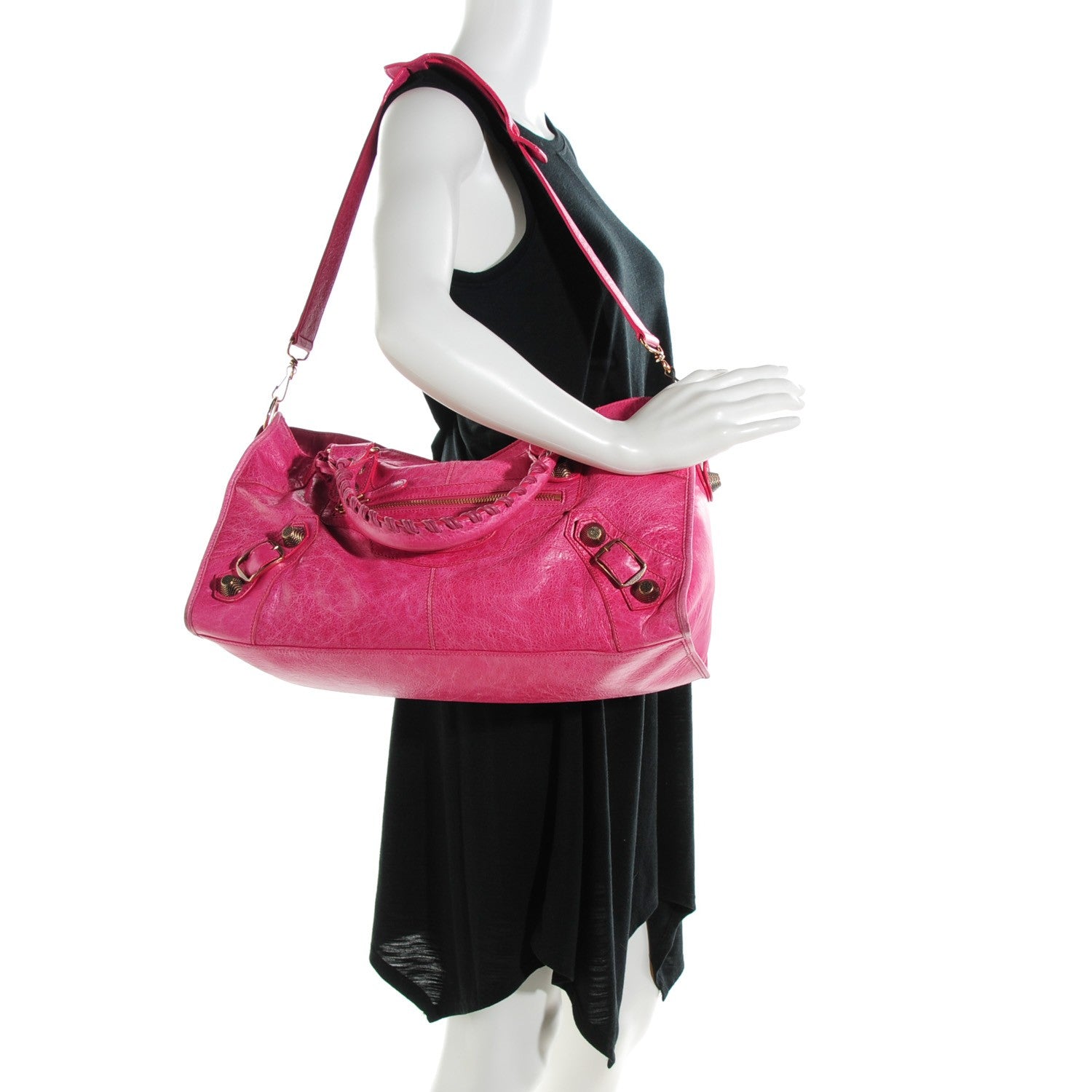 Balenciaga Agneau Giant 21 Rose Gold Hardware Part Time Sorbet 2 of 11