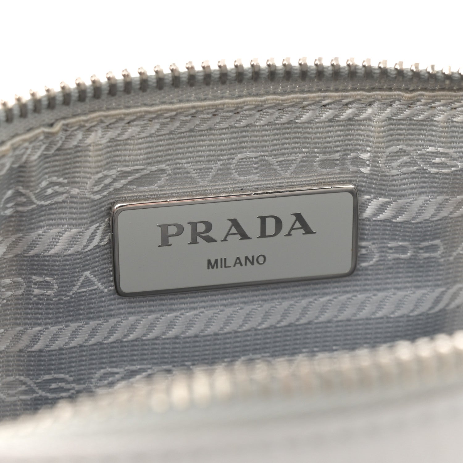 Prada Re-Nylon Saffiano Double Pouch Shoulder Bag Fiordaliso 6 of 13
