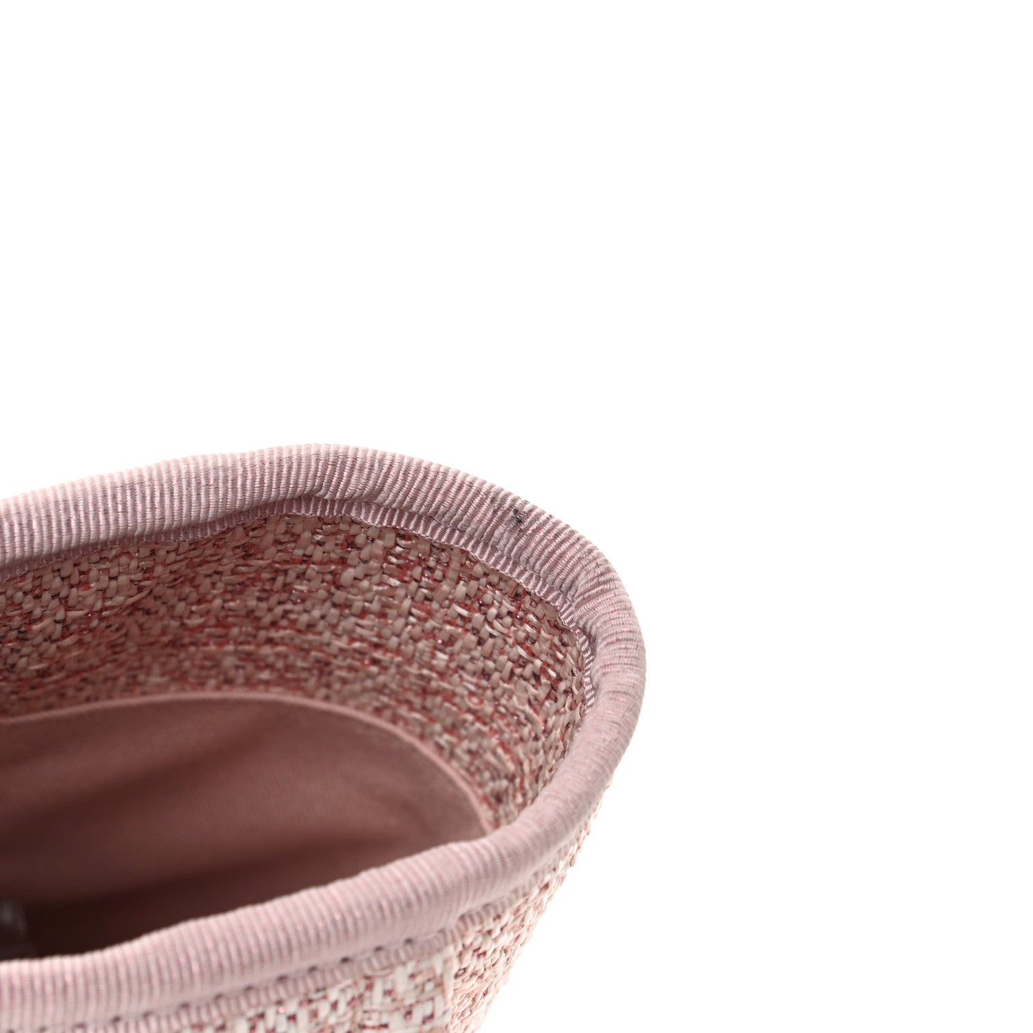 Chanel Lurex Boucle Small Deauville Tote Pink 11 of 11
