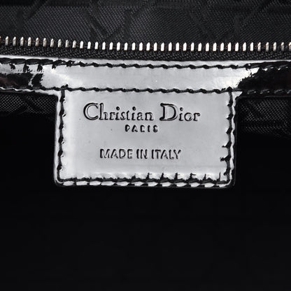 Christian Dior Patent Cannage Large Lady Dior Black 7 of 10