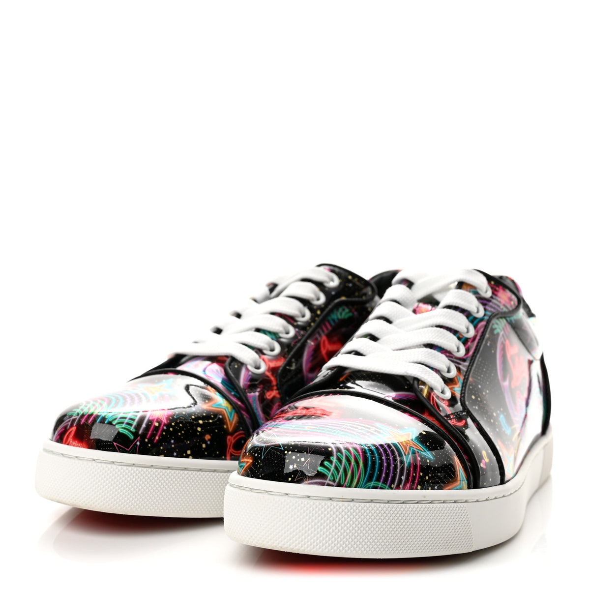 Patent Starlight Orlato Flat Sneakers 40 Multi