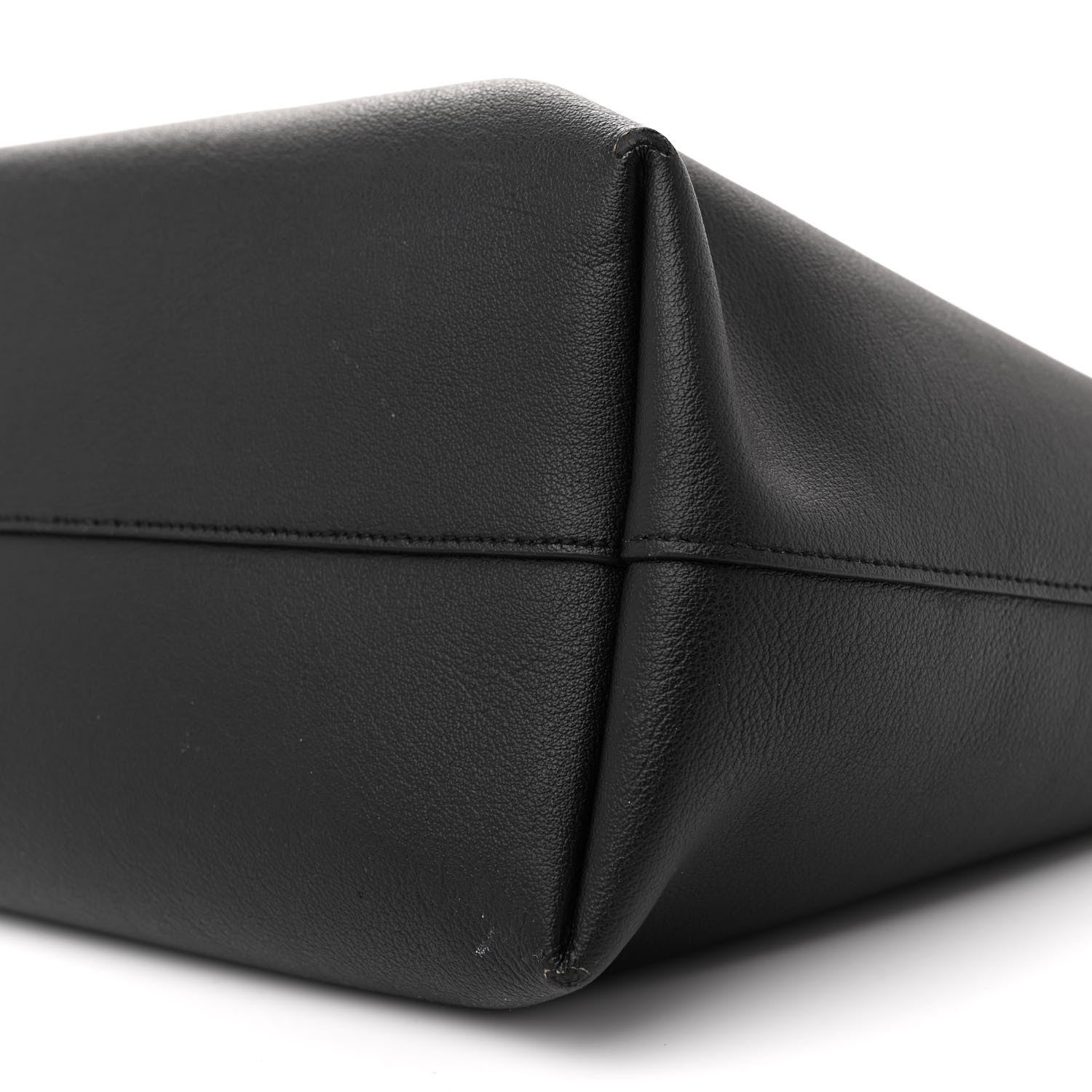 Saint Laurent Calfskin Large Shopping Tote Black 10 of 17