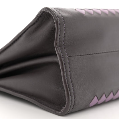 Bottega Veneta Nappa Intrecciato Chain Wallet Quetsche Wisteria 9 of 13