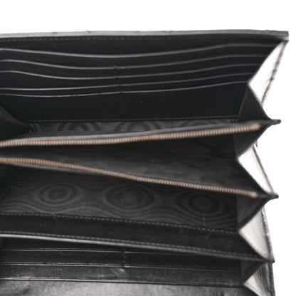 Gucci Calfskin Matelasse GG Marmont Chain Wallet Black 6 of 15