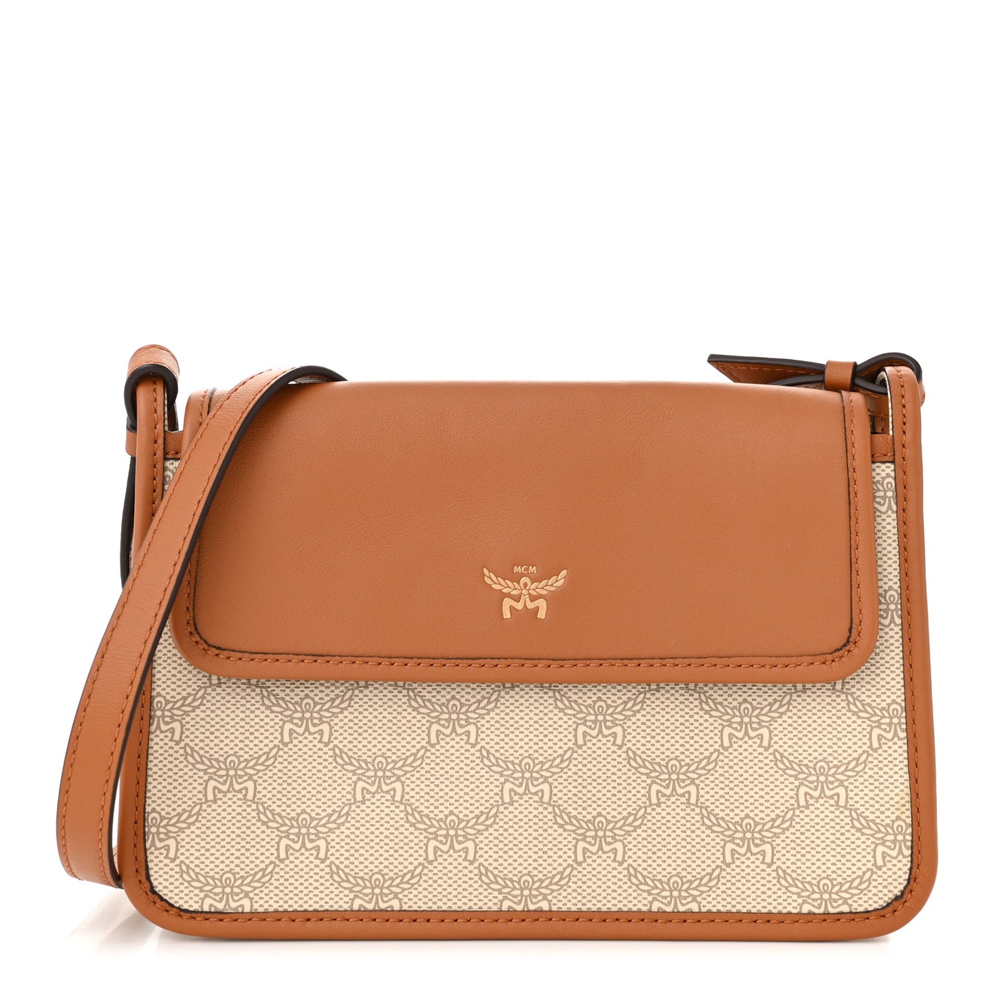 Lauretos Nappa Small Himmel Crossbody Oatmeal