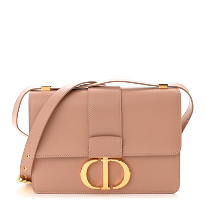 Christian Dior Box Calfskin 30 Montaigne Flap Bag Rose Des Vents 1 of 12
