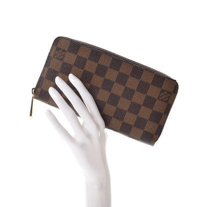 Louis Vuitton Damier Ebene Zippy Wallet 2 of 11
