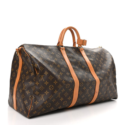 Louis Vuitton Monogram Keepall Bandouliere 55 2 of 12