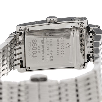 Gucci Stainless Steel Diamond Mother of Pearl 21mm 8600J Quartz Watch 4 of 4