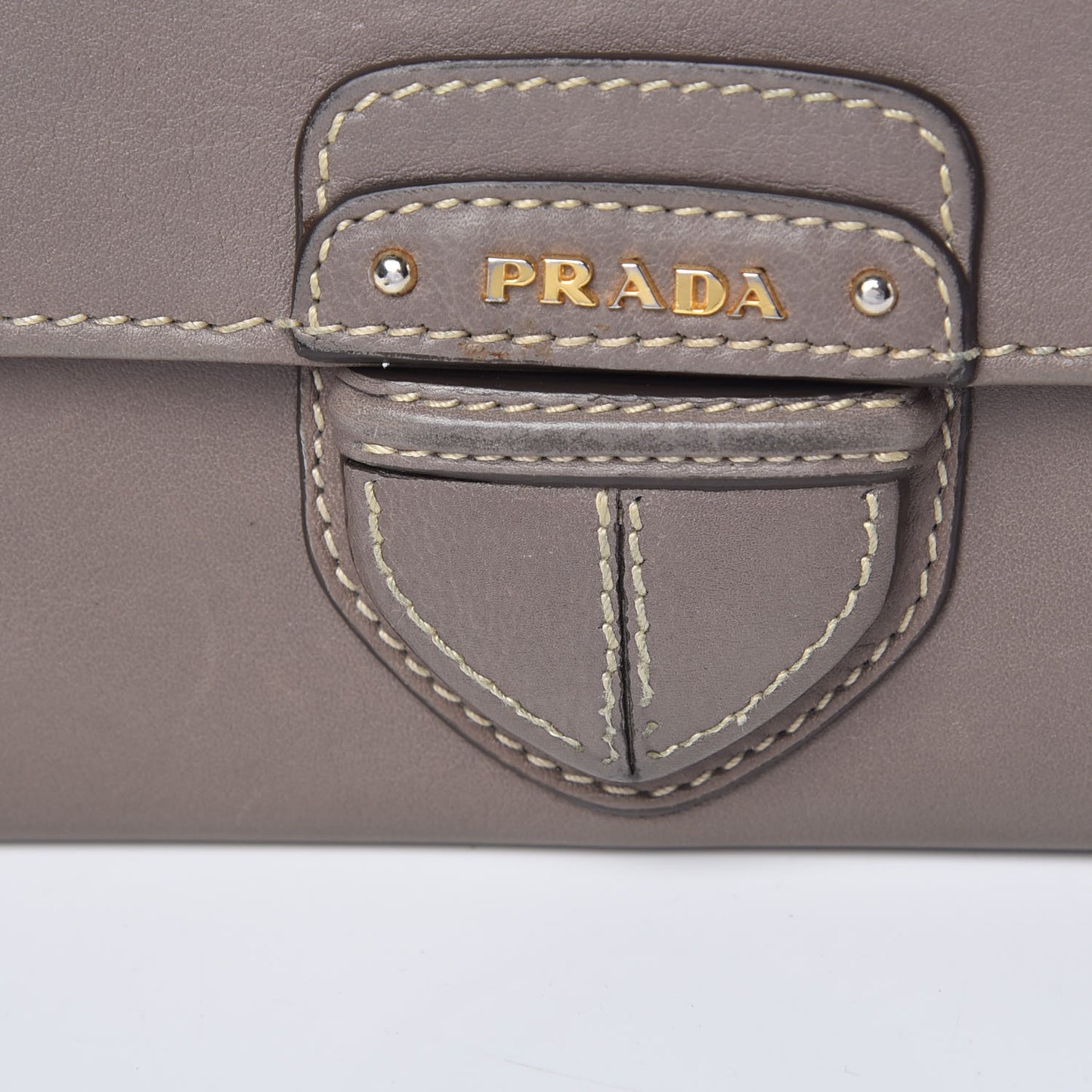 City Calf Continental Flap Wallet Argilla