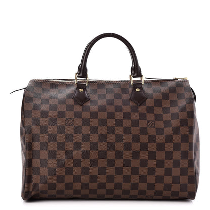 Louis Vuitton Damier Ebene Speedy 35 1 of 8