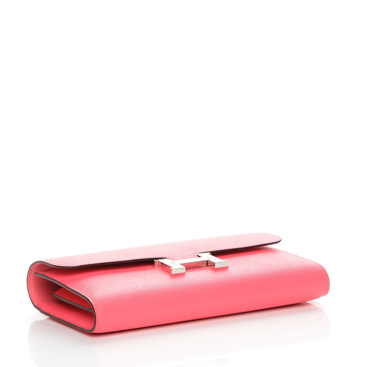 Hermes Epsom Constance Long Wallet Rose Azalee 4 of 7