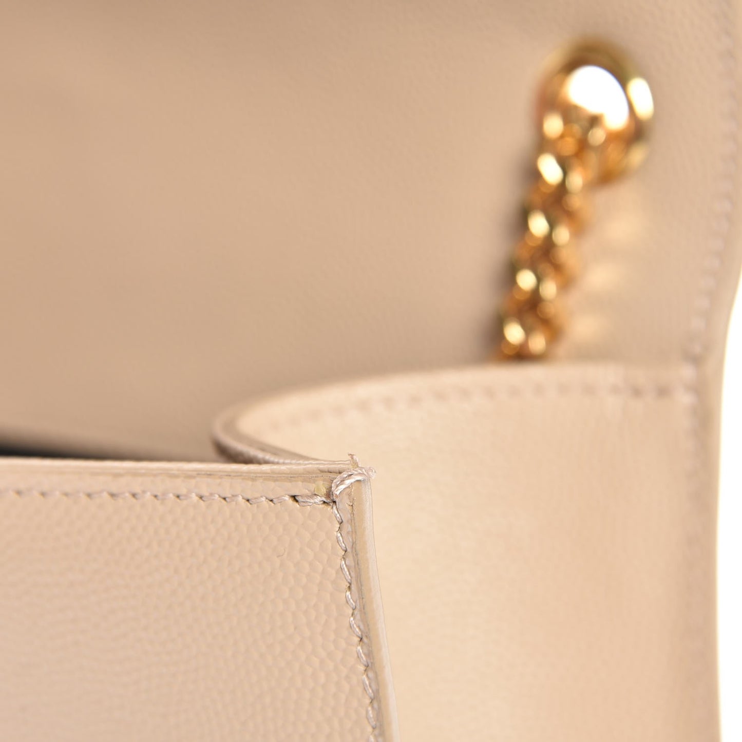 Grain De Poudre Medium Monogram Kate Satchel Nude Powder