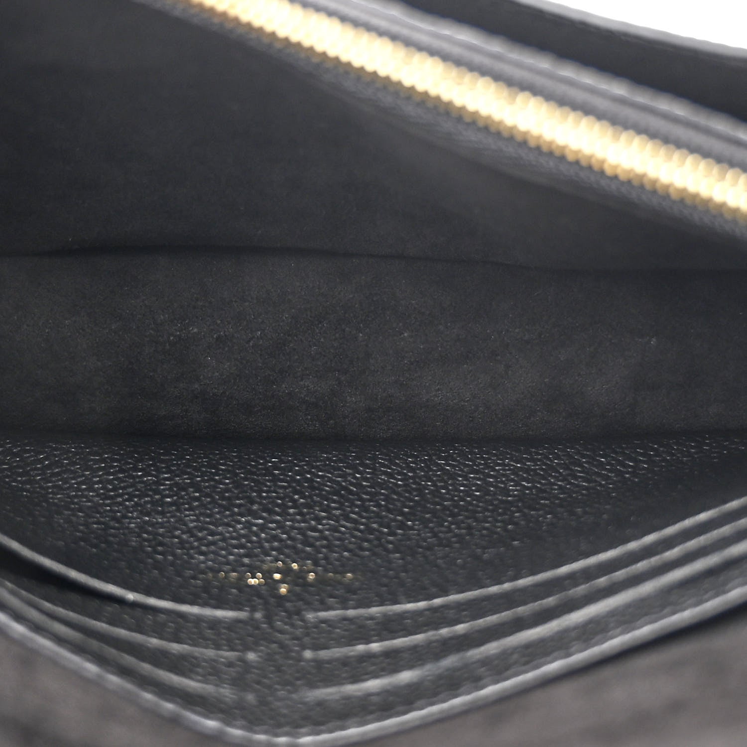 Louis Vuitton Empreinte Vavin Chain Wallet Black 5 of 10