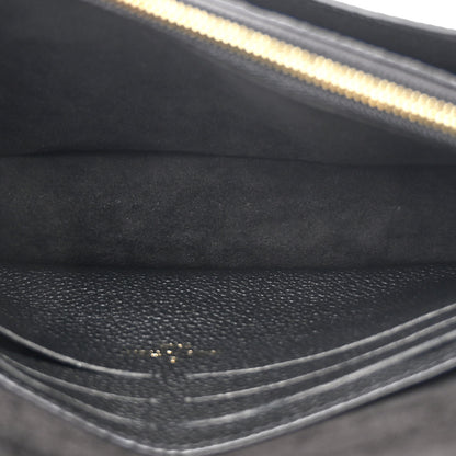 Louis Vuitton Empreinte Vavin Chain Wallet Black 5 of 10