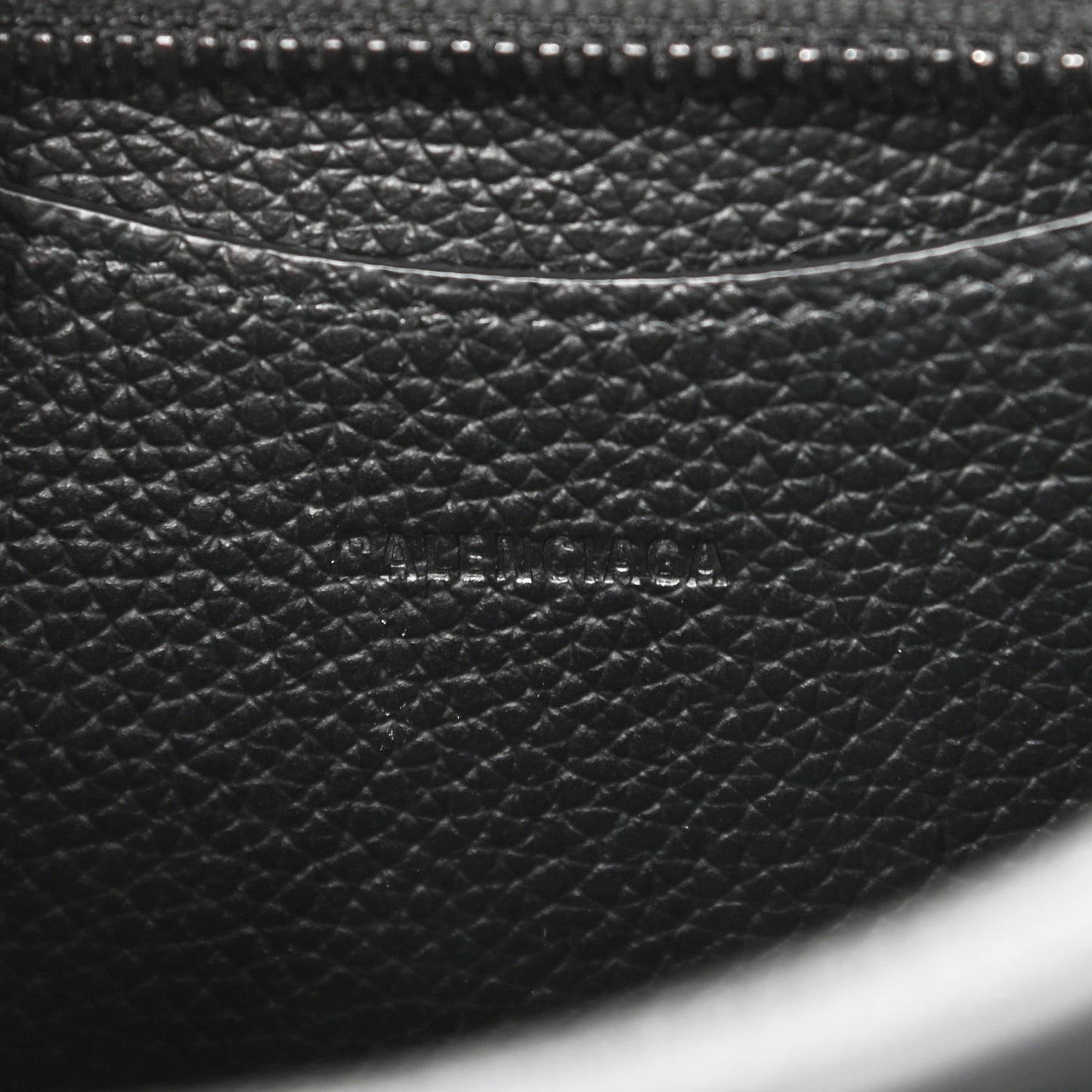 Grained Calfskin Neo Classic Black Hardware Mini City Black