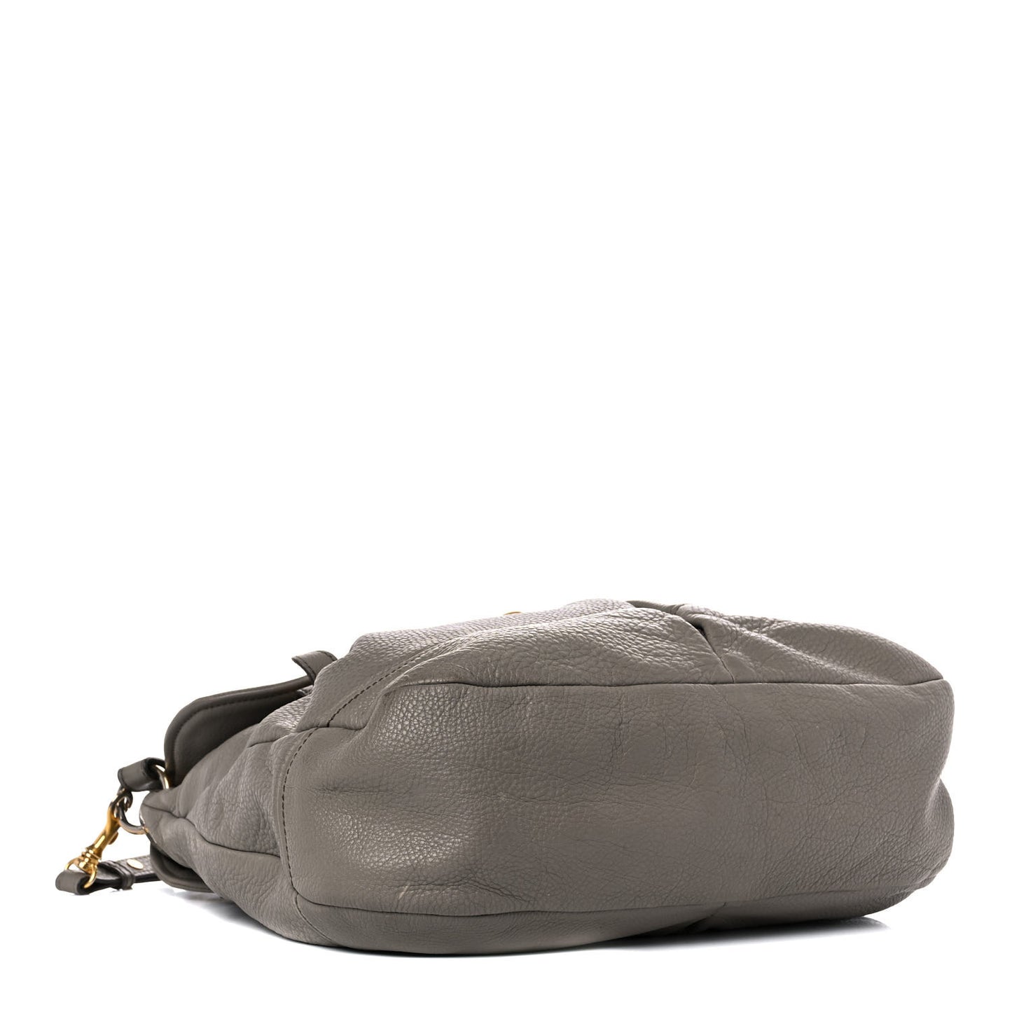 Vitello Daino Shoulder Bag Argilla