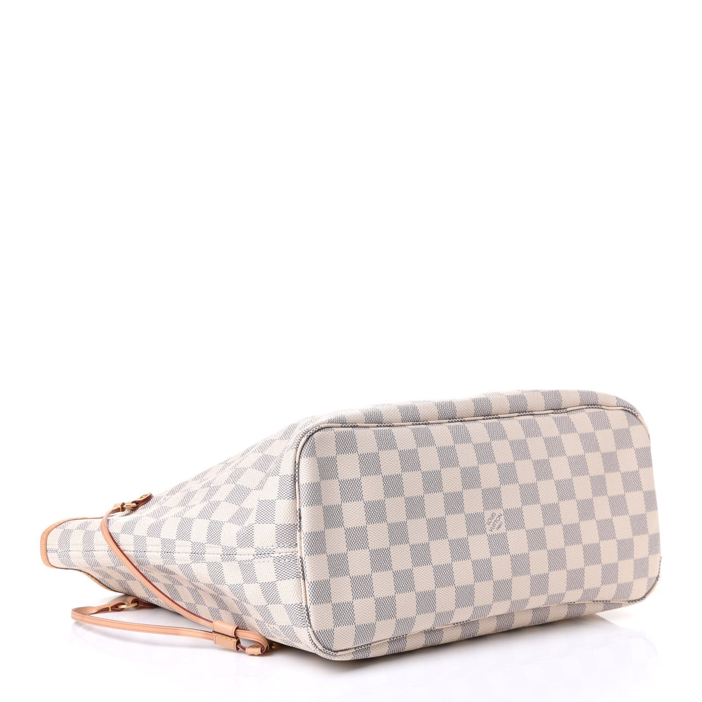 Damier Azur Neo Neverfull MM Rose Ballerine