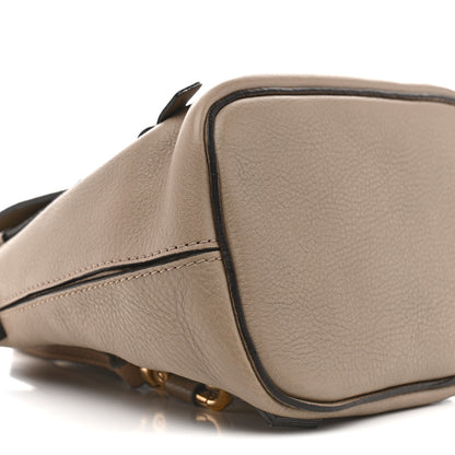 Chloe Suede Calfskin Mini Faye Backpack Motty Grey 9 of 13