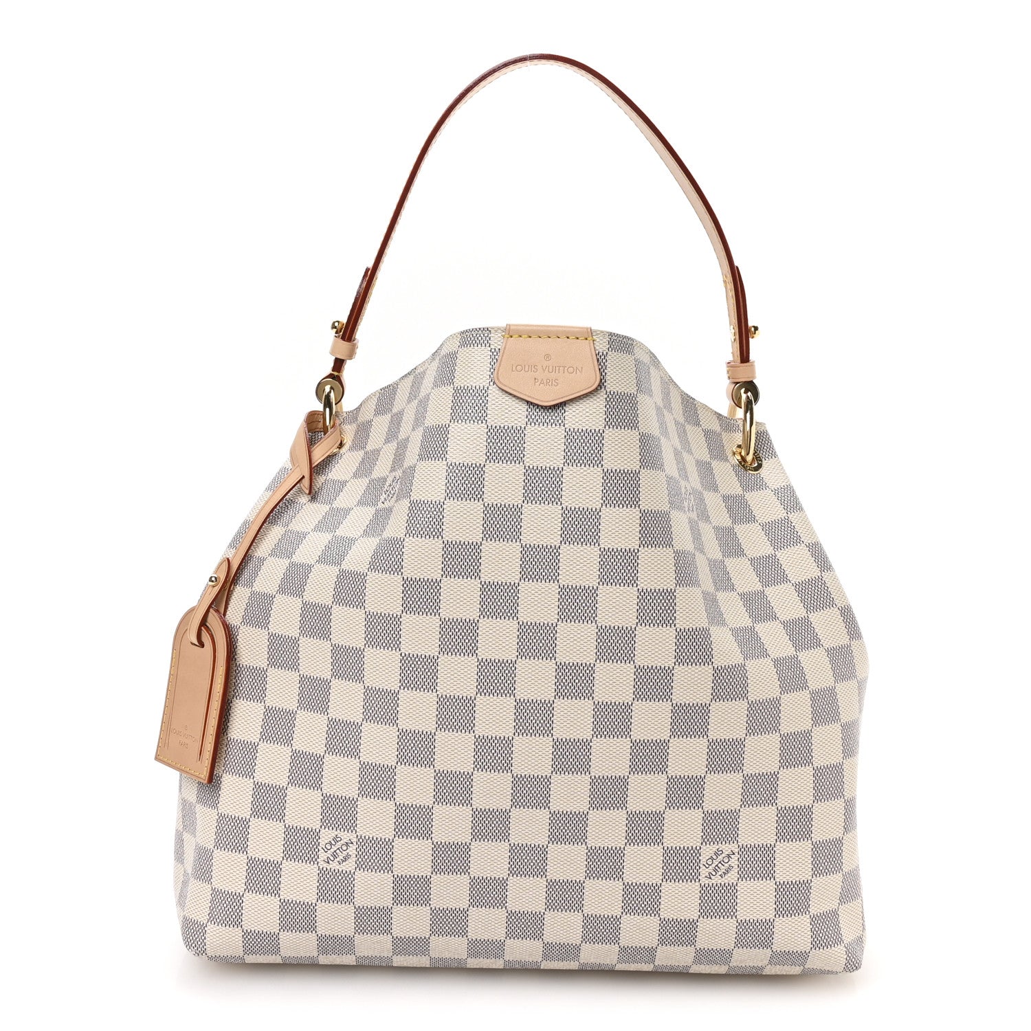 Louis Vuitton Damier Azur Graceful PM Rose Ballerine 1 of 10