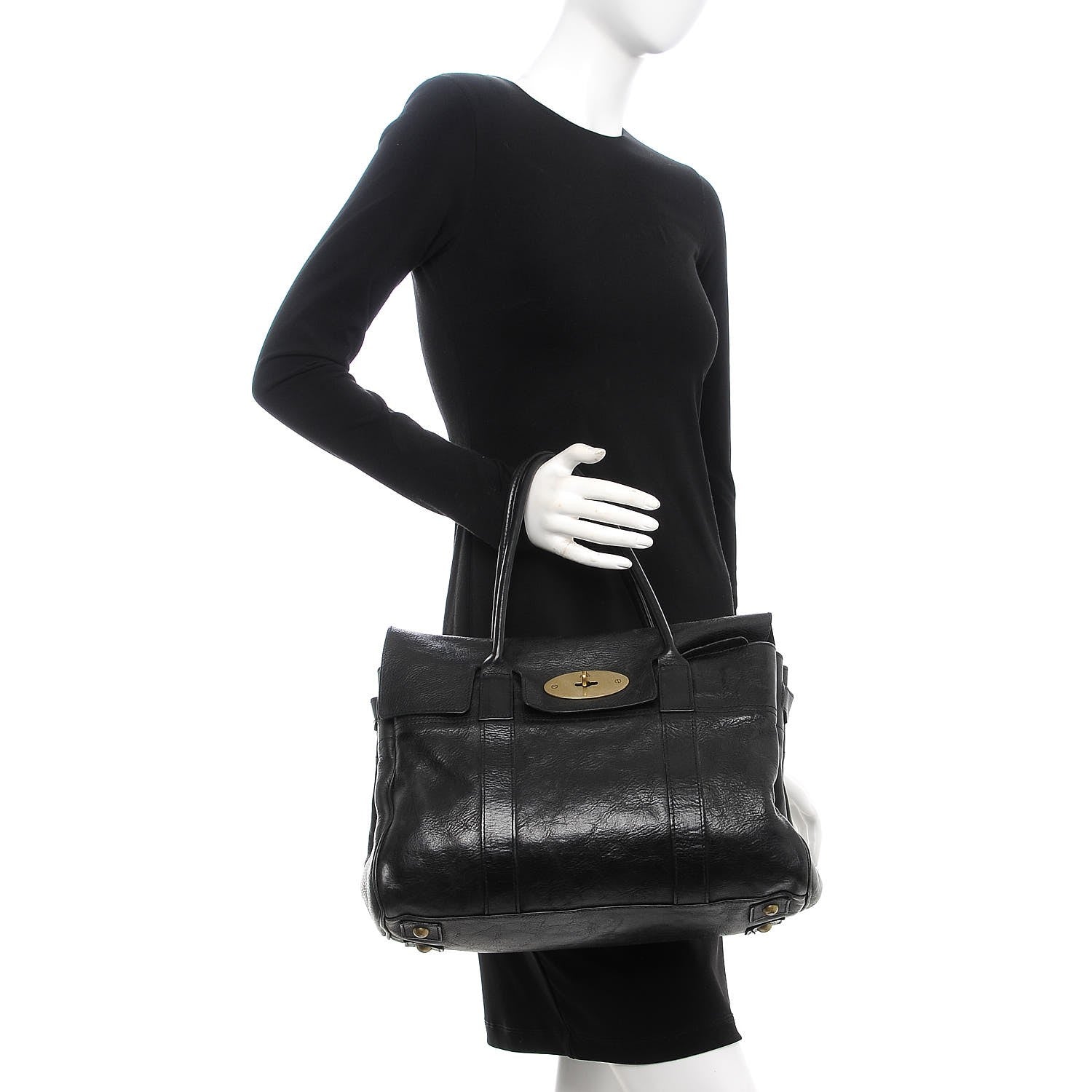 Mulberry Soft Spongy Bayswater Black 2 of 8