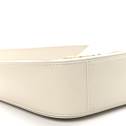 Saint Laurent Smooth Calfskin Le 5 A 7 Hobo Crema Soft 9 of 10