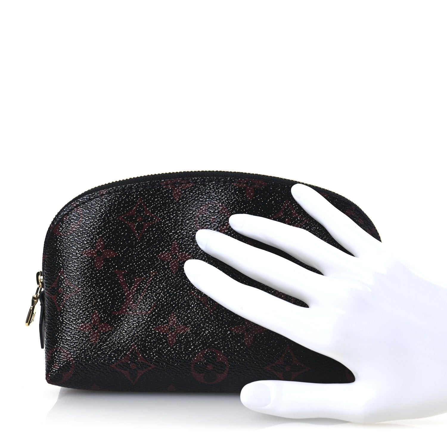 Louis Vuitton Monogram Tomette Cosmetic Pouch PM Black 2 of 6