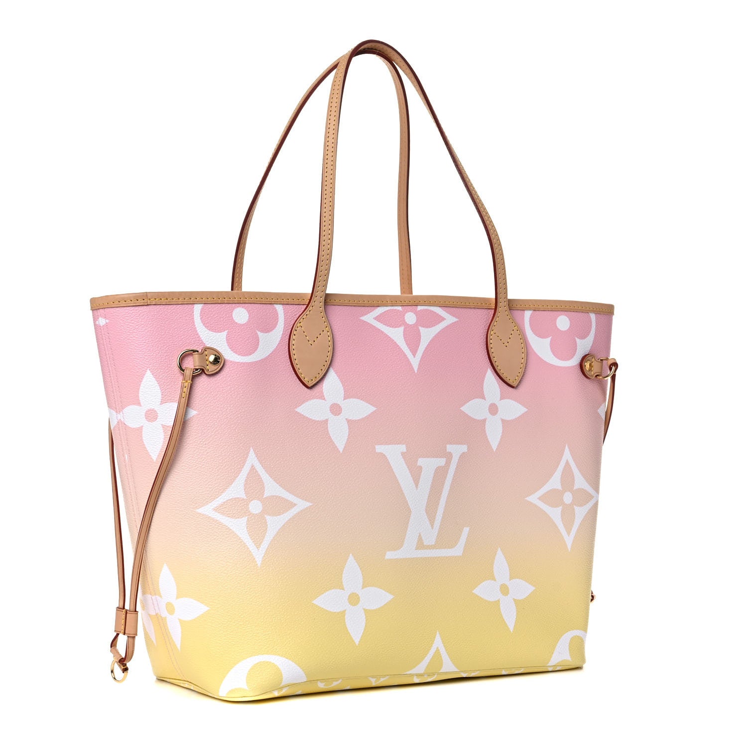 Louis Vuitton Monogram Giant By The Pool Neverfull MM Light Pink 3 of 9