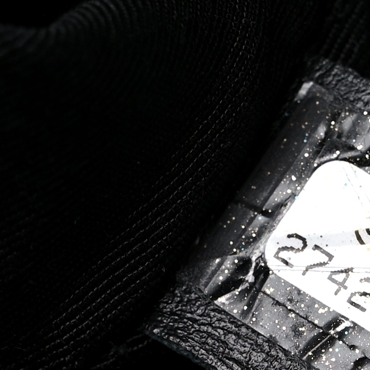 Bullskin Stitched Large Shopping Bag Black