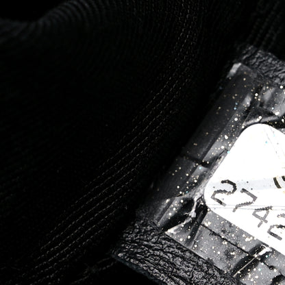 Chanel Bullskin Stitched Large Shopping Bag Black 7 of 18
