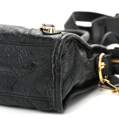 Balenciaga Agneau Giant 12 Gold Hardware Mini City Black 10 of 10