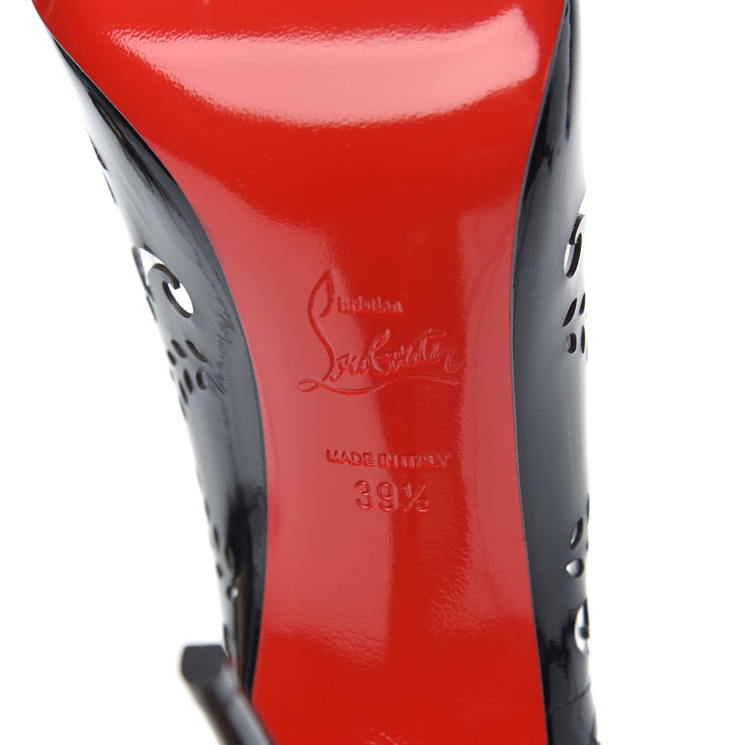 Christian Louboutin Patent Impera 100 Pumps 39.5 Black 6 of 8
