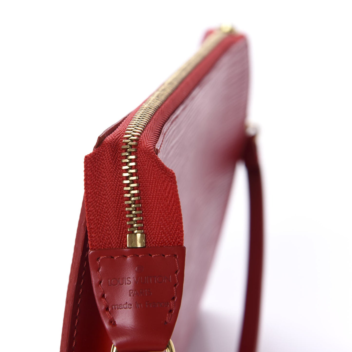 Epi Pochette Accessories 24 Castillan Red