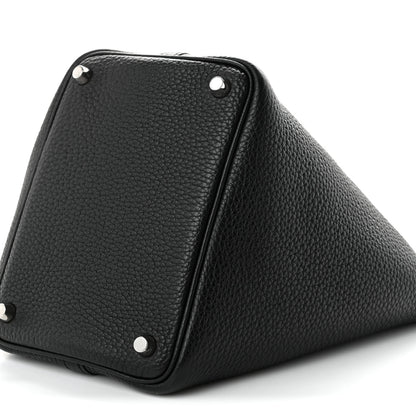 Hermes Taurillon Clemence Picotin Lock 18 PM Black 10 of 11