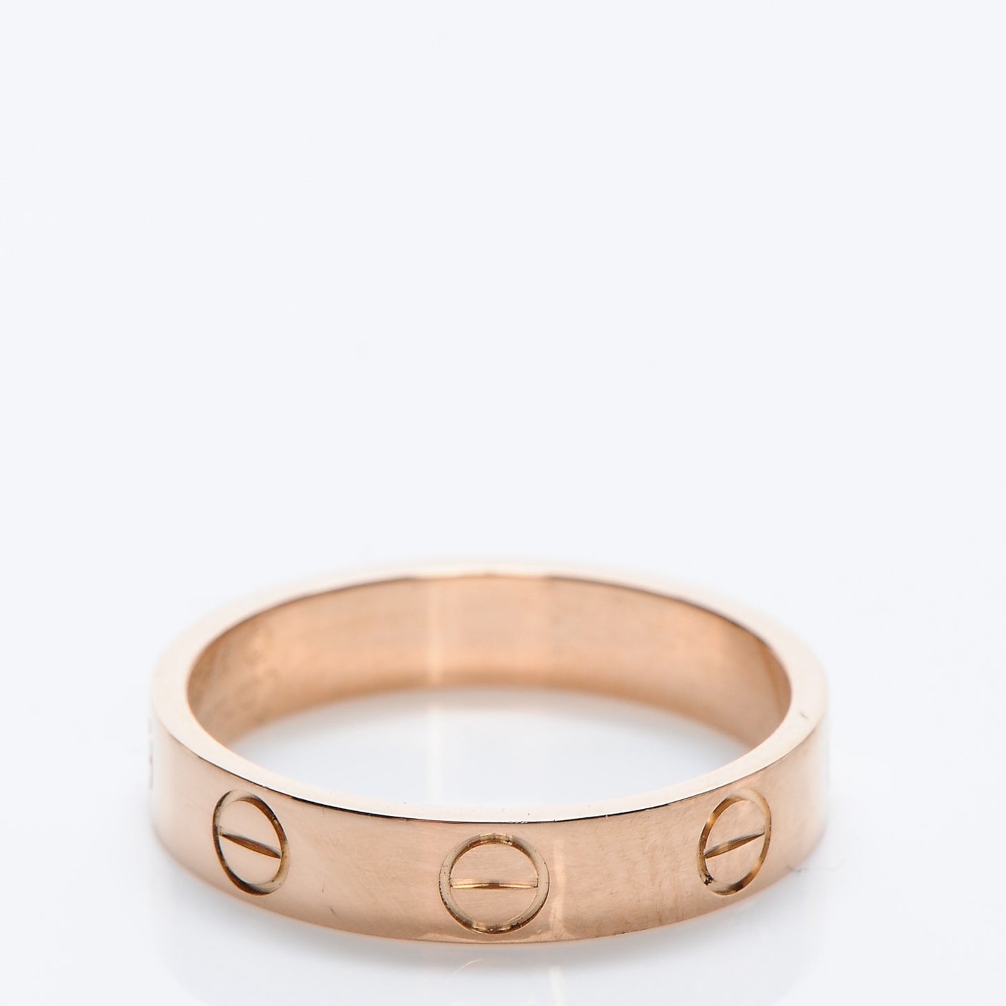 18K Pink Gold 5.5mm LOVE Ring 50 5.5