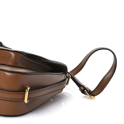 Miu Miu Goatskin Madras Dahlia Brandy 10 of 11