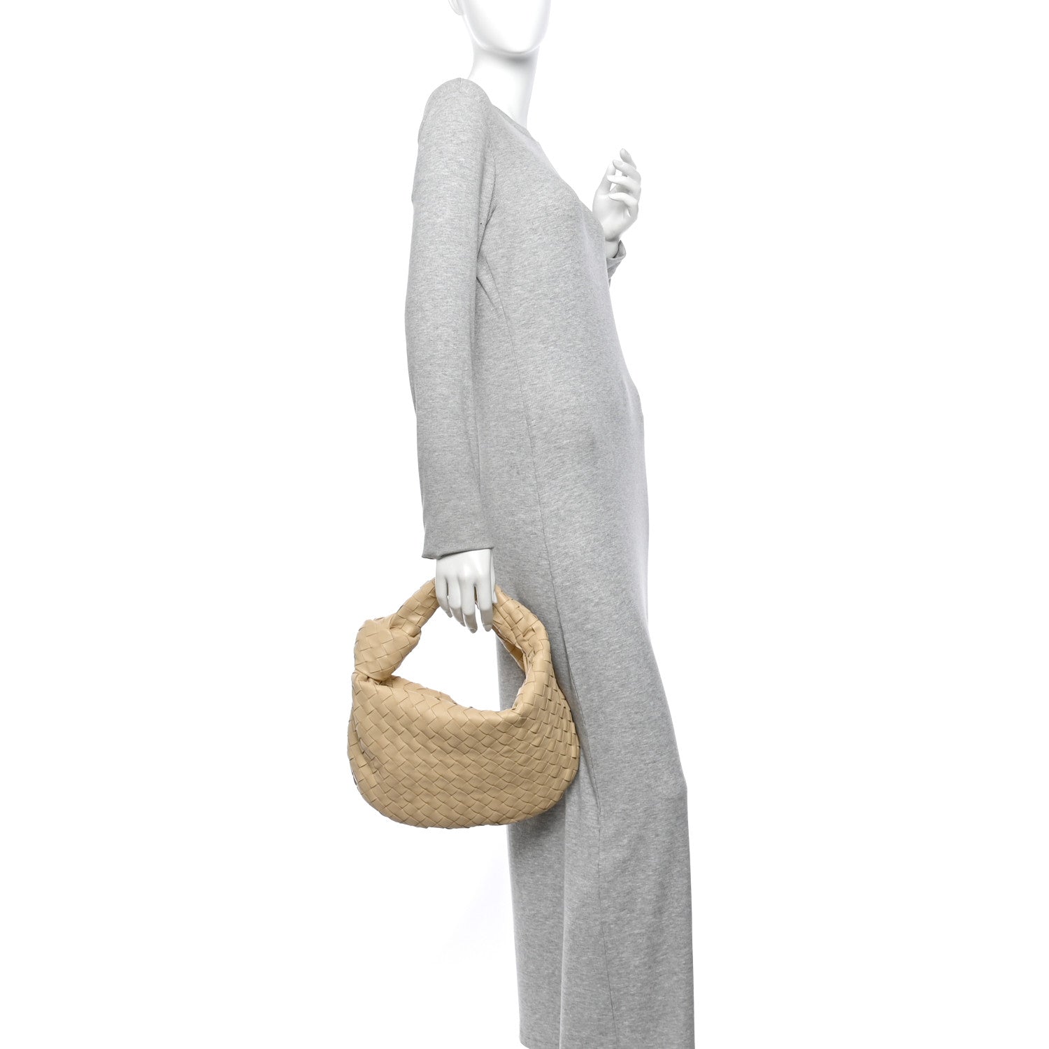 Bottega Veneta Nappa Intrecciato Teen Jodie Hobo Porridge 2 of 11