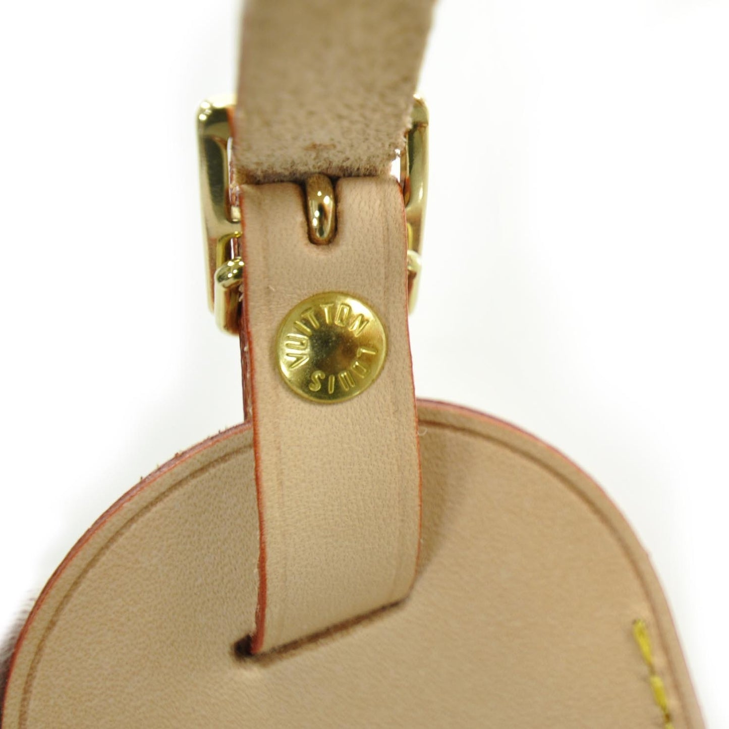 Vachetta Leather Luggage Tag