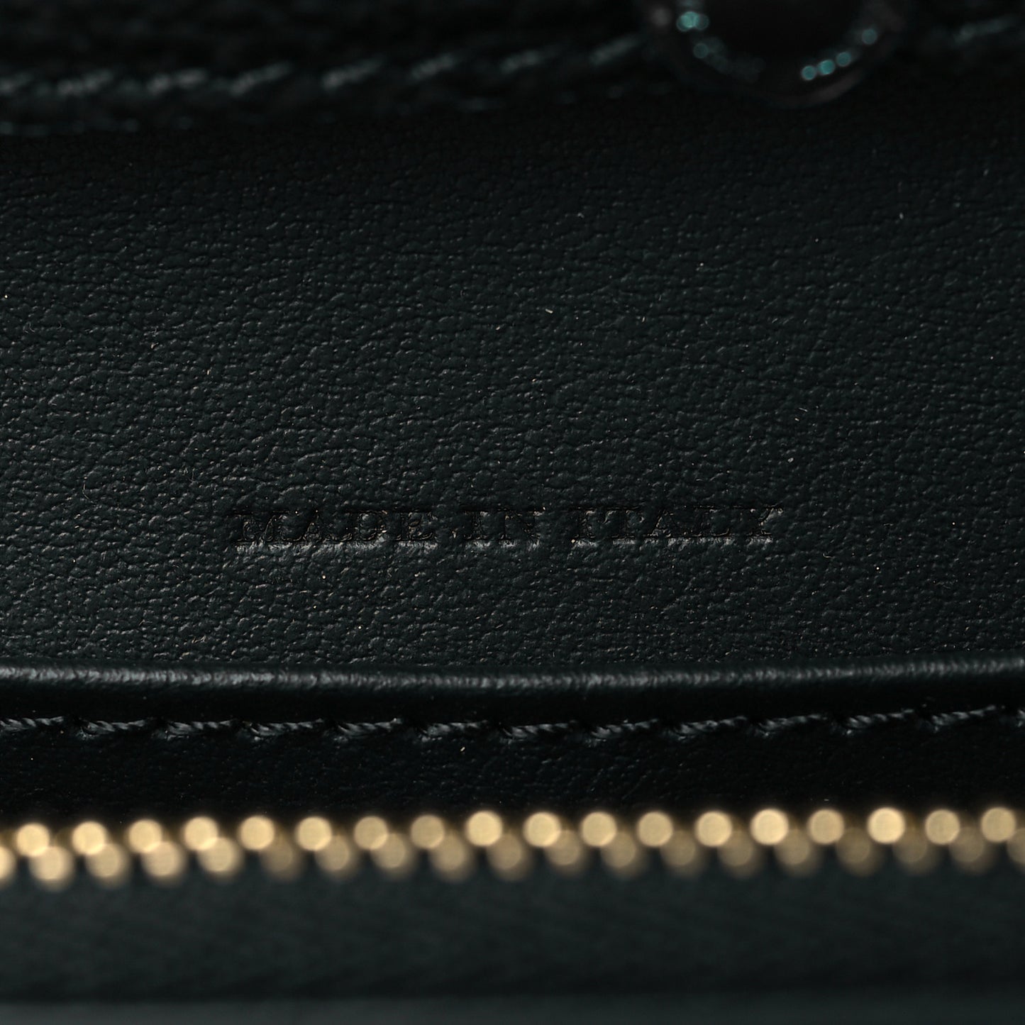 Derby Calfskin House Check Wallet On Chain Black