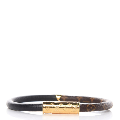 Louis Vuitton Monogram Daily Confidential Bracelet 17 Black 3 of 5